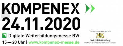 KOMPENEX virtuelle Weiterbildungsmesse BW