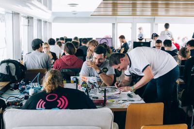 Bild eines vorherigen Umma Hüsla Hackathons