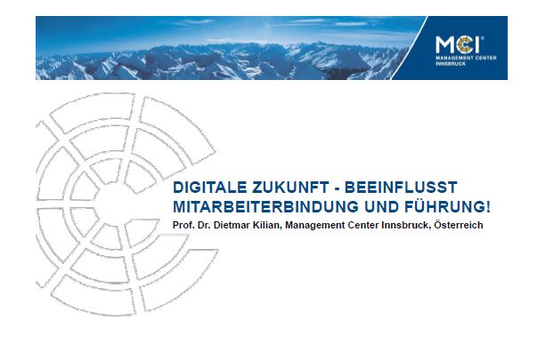 Digitale Zukunft - beeinflusst Mitarbeiterbindung und Führung!