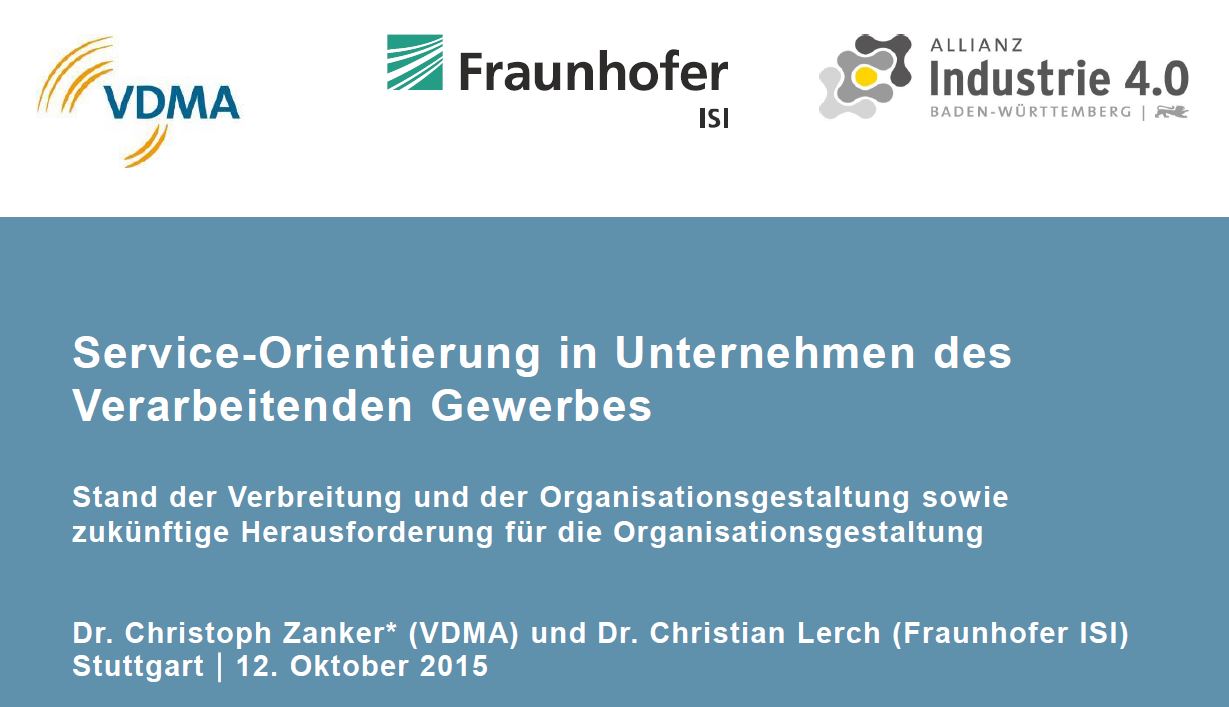 Service-Orientierung in Unternehmen des verarbeitenden Gewerbes