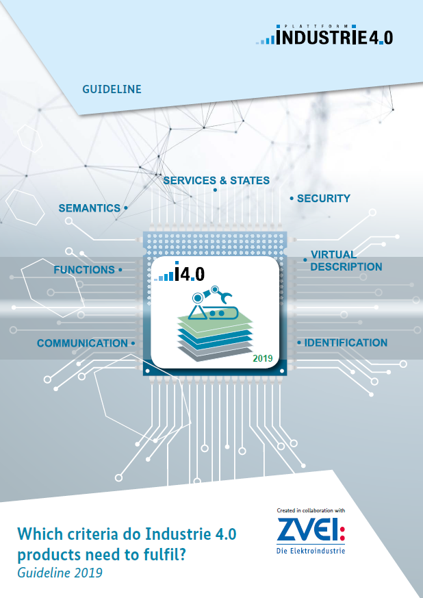 Which criteria do Industrie 4 0 products need to fulfil?