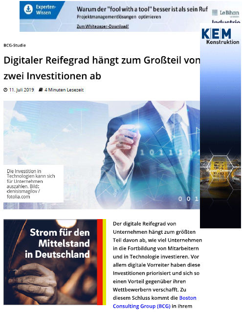 Digitaler Reifegrad hängt zum Großteil von zwei Investitionen ab