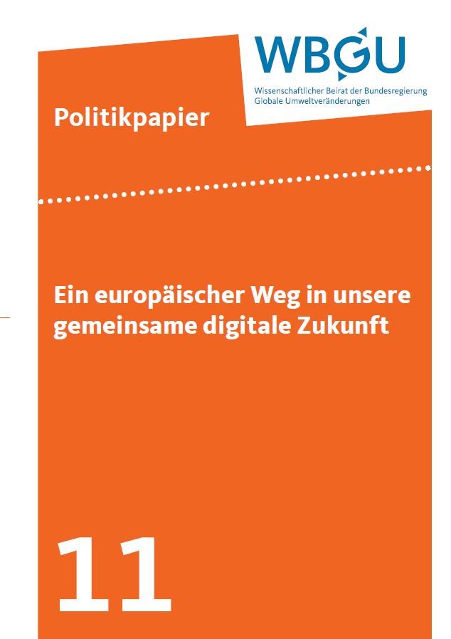 Ein europäischer Weg in unsere gemeinsame digitale Zukunft